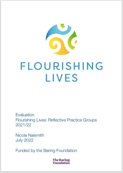 Flourishing Lives Reflective Practice Groups Report cover image