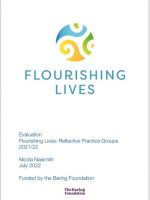 Flourishing Lives Reflective Practice Groups Report cover image